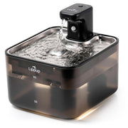 LIPPUP fontaine avant noire montrant design compact et accès facile