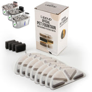 LIPPUP pack de 8 filtres montrant l'emballage et la quantité, conservation pratique