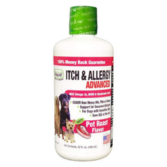 LIQUID-VET flacon face montrant format 32 oz et facilité d’administration