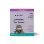 Litter Genie emballage avant montrant le format pratique et l'information produit