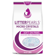 Litter Pearls emballage avant montrant le sac et avantage contrôle d'odeurs