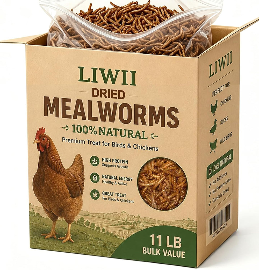 LIWII emballage avant montrant le sac 11LB et facilité de stockage