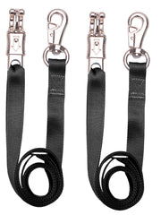 Loaged longes emballage avant noir montrant paire et longueur réglable pour rangement pratique