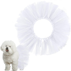 Locmeo jupe tutu blanc vue de face pour un look adorable