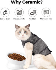 LoeJan bol utilisé par un chat à face plate améliore confort alimentaire