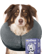 Loflaze colerette gonflable vue frontale, confort et protection post-op