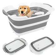 Lonepetu baignoire pliable face, compacte et facile à remplir