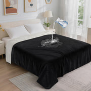 LOOBANI couverture face avant protégeant lit king, confort et style