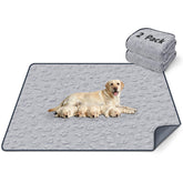 LOOBANI face avant du tapis gris montrant protection et taille