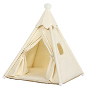 LOOBMBNS tipi vue de face montrant refuge compact et esthétique