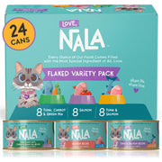 LOVE, NALA avant boîte pack 24 montrant assortiment pratique et économies