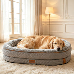 LOVEPals lit grand vu de face avec grand espace de repos