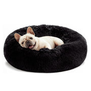 Love's cabin lit face avant noir montrant confort et forme enveloppante