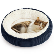 Love's cabin lit donut face avant bleu marine pour confort immédiat