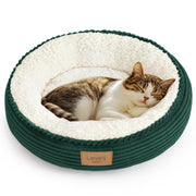 Love's cabin lit donut face avant montrant confort et enveloppement