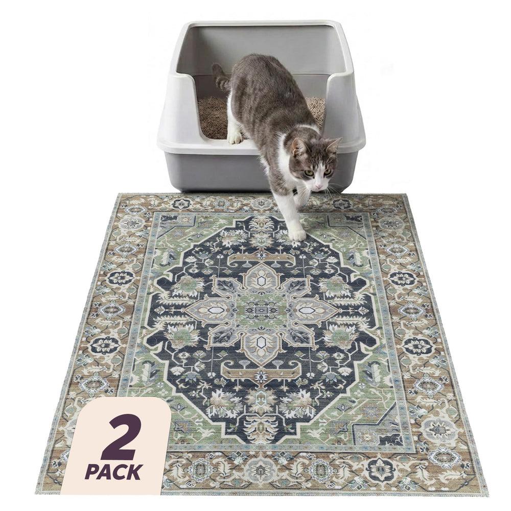 Lovewag tapis face avant Sage Forest attrape la litière proprement