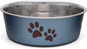Loving Pets Bella Bowl face avant en blueberry, design élégant et durable