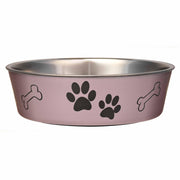 Loving Pets bol face avant violet raisin montrant style et stabilité
