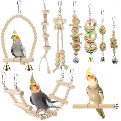lovyoCoCo ensemble de jouets en bois simple et sûr pour stimulation