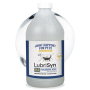 LubriSyn bouteille 64 oz affichée, image de face, pratique pour dosage quotidien