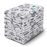 Luciphia couverture pack face avant gris motif pattes protège canapé