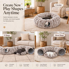 LUCKITTY intérieur coussin amovible, facilite le nettoyage et confort