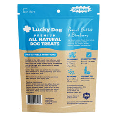 Lucky Dog gros plan sur la texture moelleuse bénéfique pour entraînement