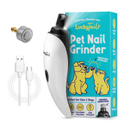 LUCKY TAIL boîte avant montrant l'appareil et bénéfice tranquillité