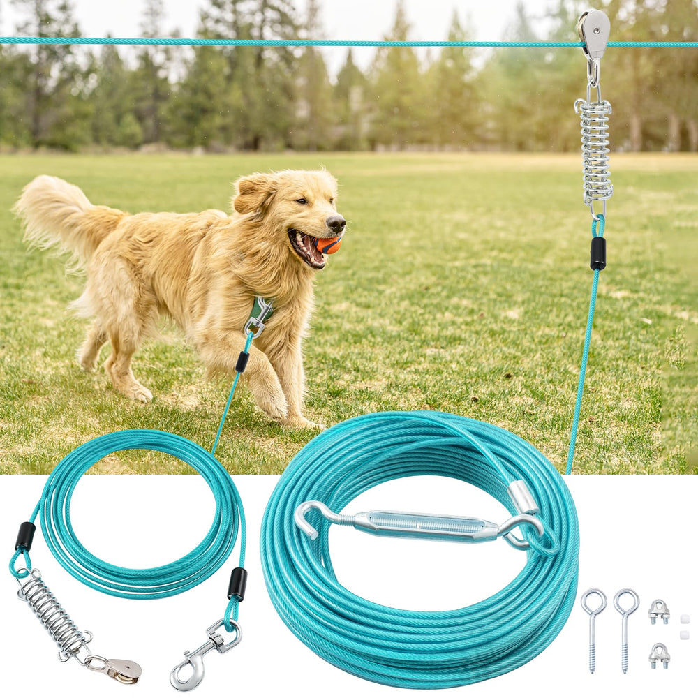 LUFFWELL devanture du produit bleu montrant la longueur et la robustesse