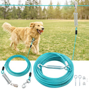 LUFFWELL devanture du produit bleu montrant la longueur et la robustesse