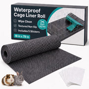 LUFTPETS rouleau déplié montrant longueur et protection imperméable