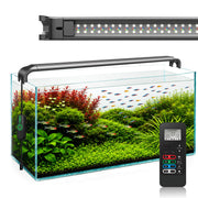 LuminPacific rampe face complète montrant design et angles, améliore esthétique aquarium