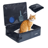 Luxtude vue avant du bac pliable pour transport et confort