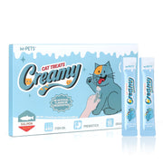 M-PETS emballage avant affichant 20 tubes et bénéfice oméga‑3