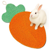 Maasechs tapis carotte vu de face, design ludique et sécurisé