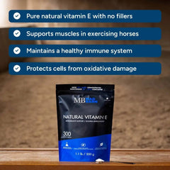 Mad Barn poudre de vitamine E naturelle texture fine pour dosage précis