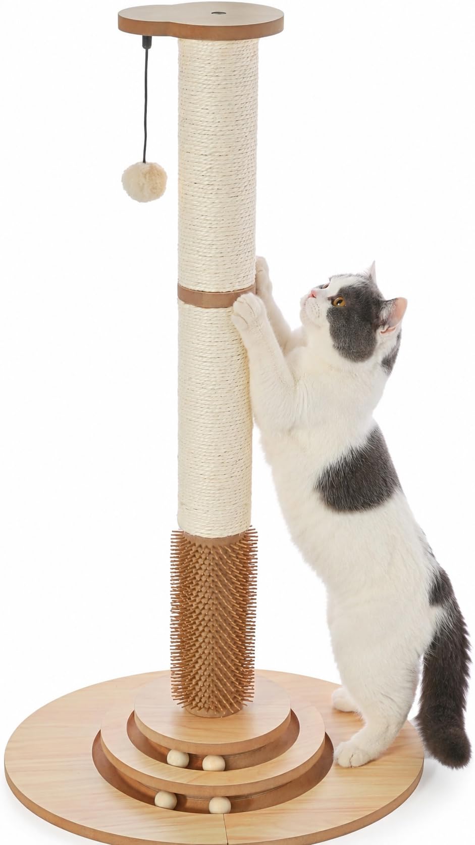 MADE 4 PETS face avant du griffoir montrant stabilité et design compact