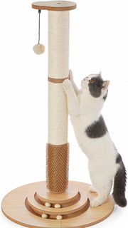 MADE 4 PETS face avant du griffoir montrant stabilité et design compact
