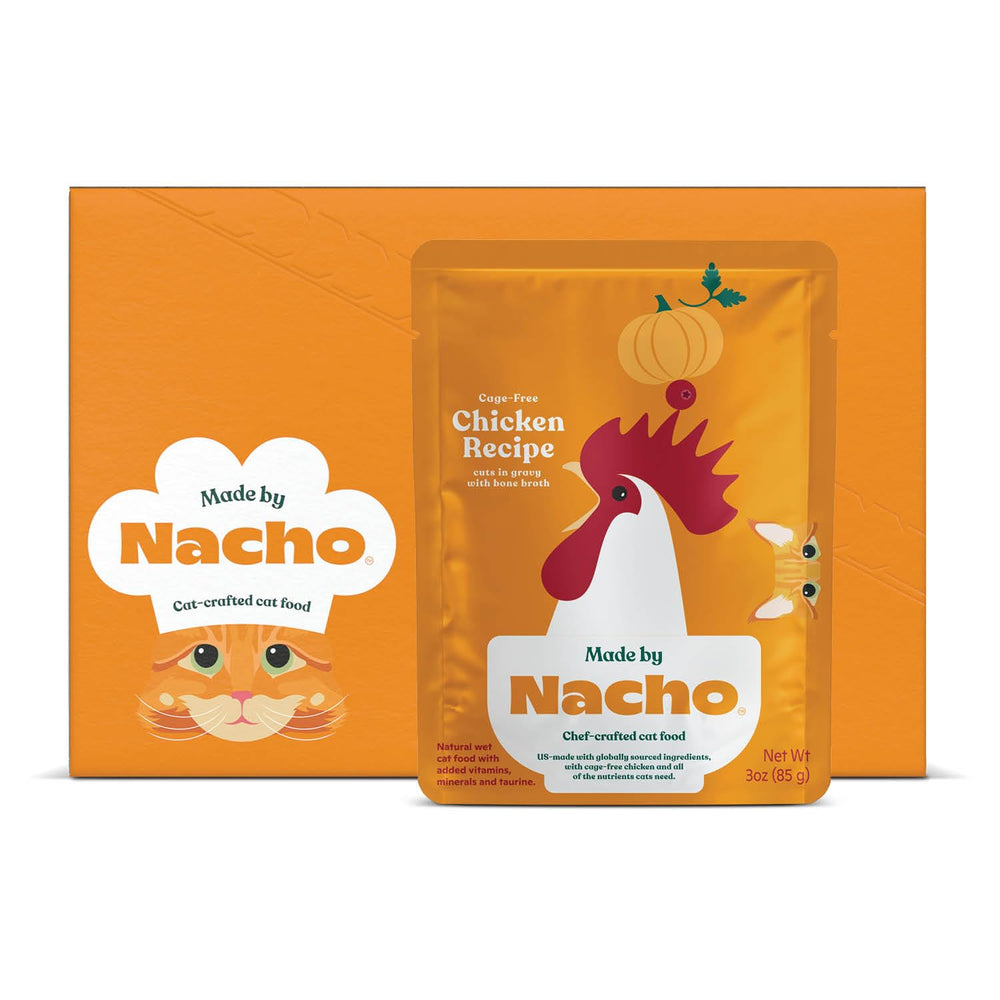 Made by Nacho pochette présentée pour portion pratique et fraîcheur