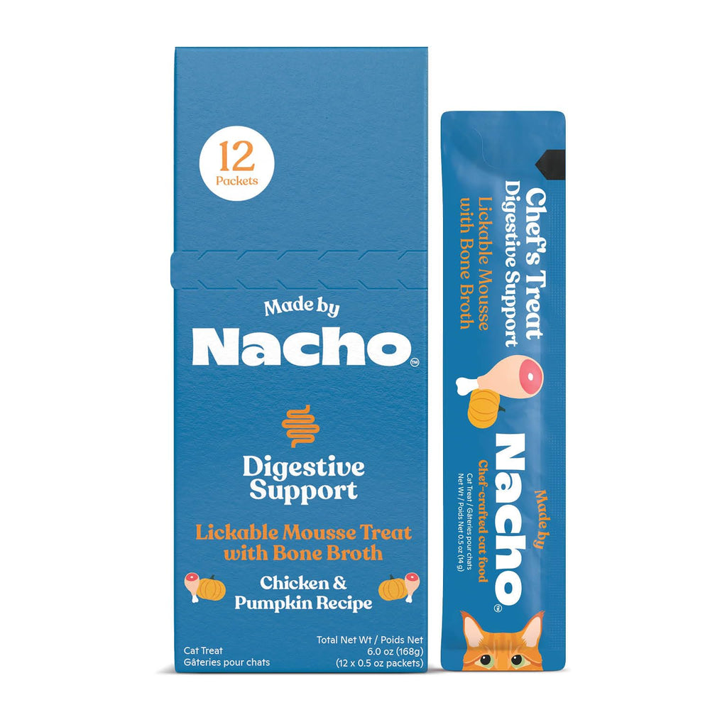 Made by Nacho sachet devant montrant emballage clair et bénéfice pratique