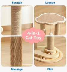 MADE 4 PETS brosse auto-groomer en caoutchouc collectant les poils
