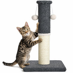 Made4Pets vue avant du griffoir montrant design stable et gain de place
