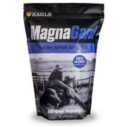 MagnaGard sac 6 lb montrant l’emballage et la quantité, bénéfice facilité d’utilisation