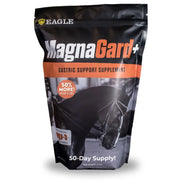 MagnaGard Plus sac 6 lb montrant l'emballage et la praticité