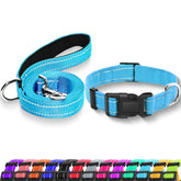 Maiiu collier face avant Sky Blue montrant ajustement et confort