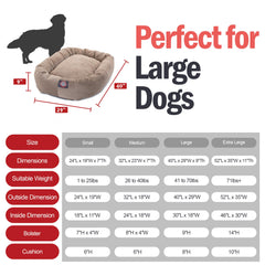 Majestic Pet gros plan rembourrage High Loft maintien moelleux