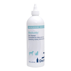 MalAcetic flacon face 473 ml montrant l'emballage clair et utilisable facilement