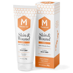 M Manuka Vet tube 20 g visible, facilite application et conservation