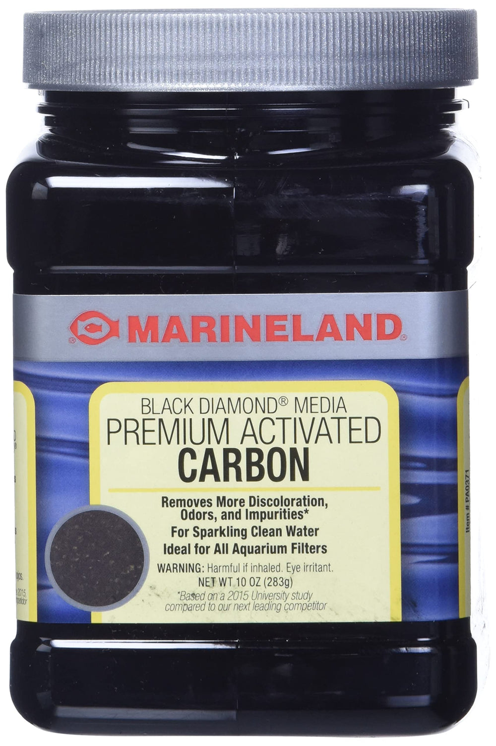MarineLand emballage Black Diamond montrant le produit et l'avantage clarifiant
