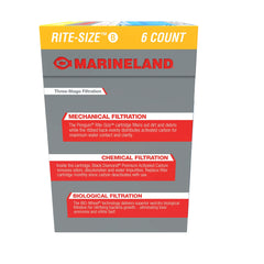 Marineland comparaison taille de la cartouche pour choisir le bon modèle